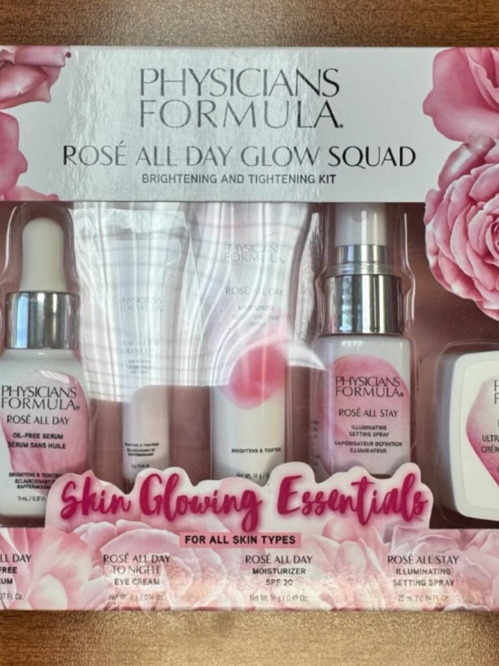 Physicians Formula Rose All Day Glow Squad Kit